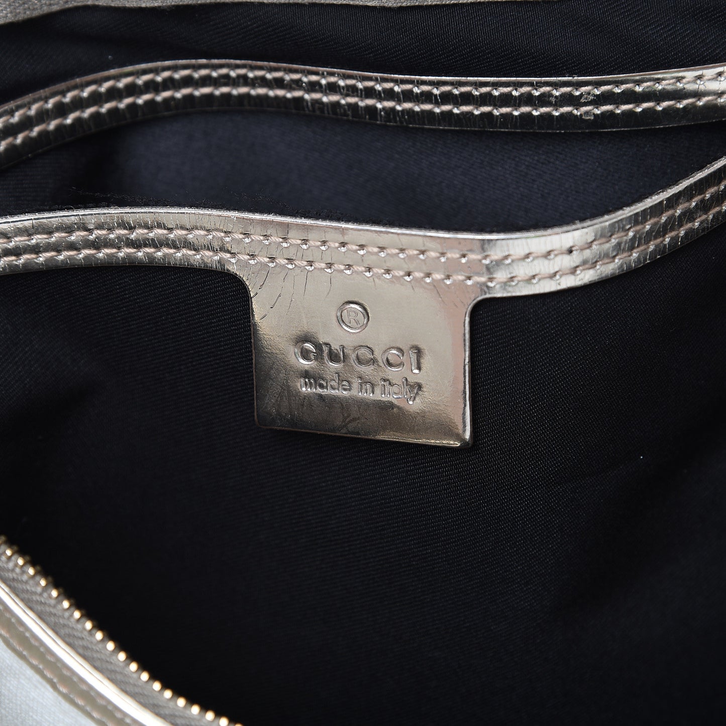GG Plus Monogram Large Joy Boston White