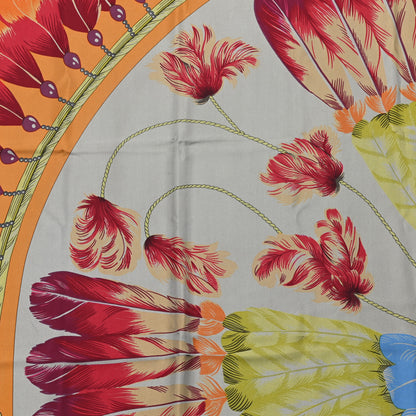 Hermes Silk Dip Dyed Brazil Shawl 140 2 of 6