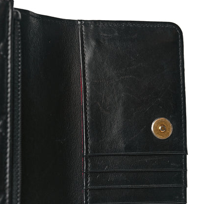Chanel Lambskin Enamel Quilted Pending CC Clutch With Chain Black 10 of 13
