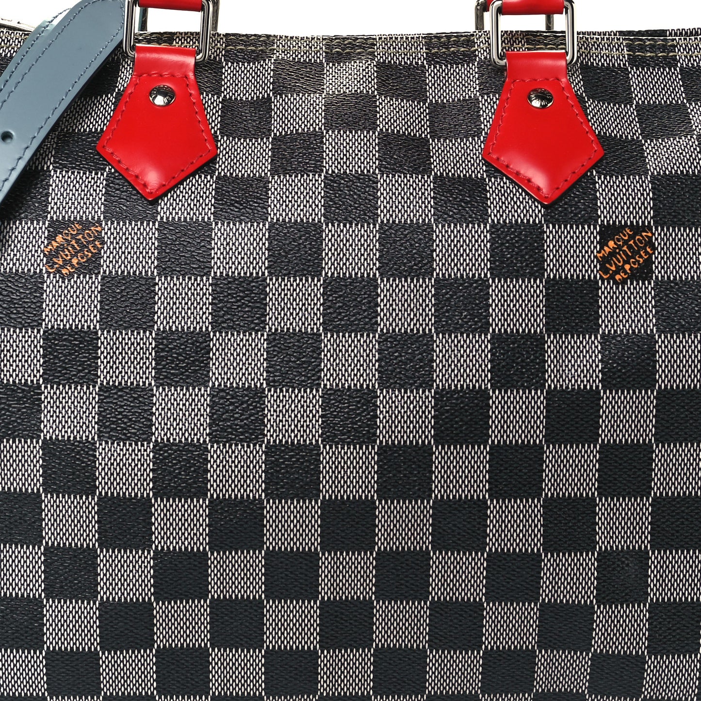 Damier Speedy Bandouliere 30 Black White