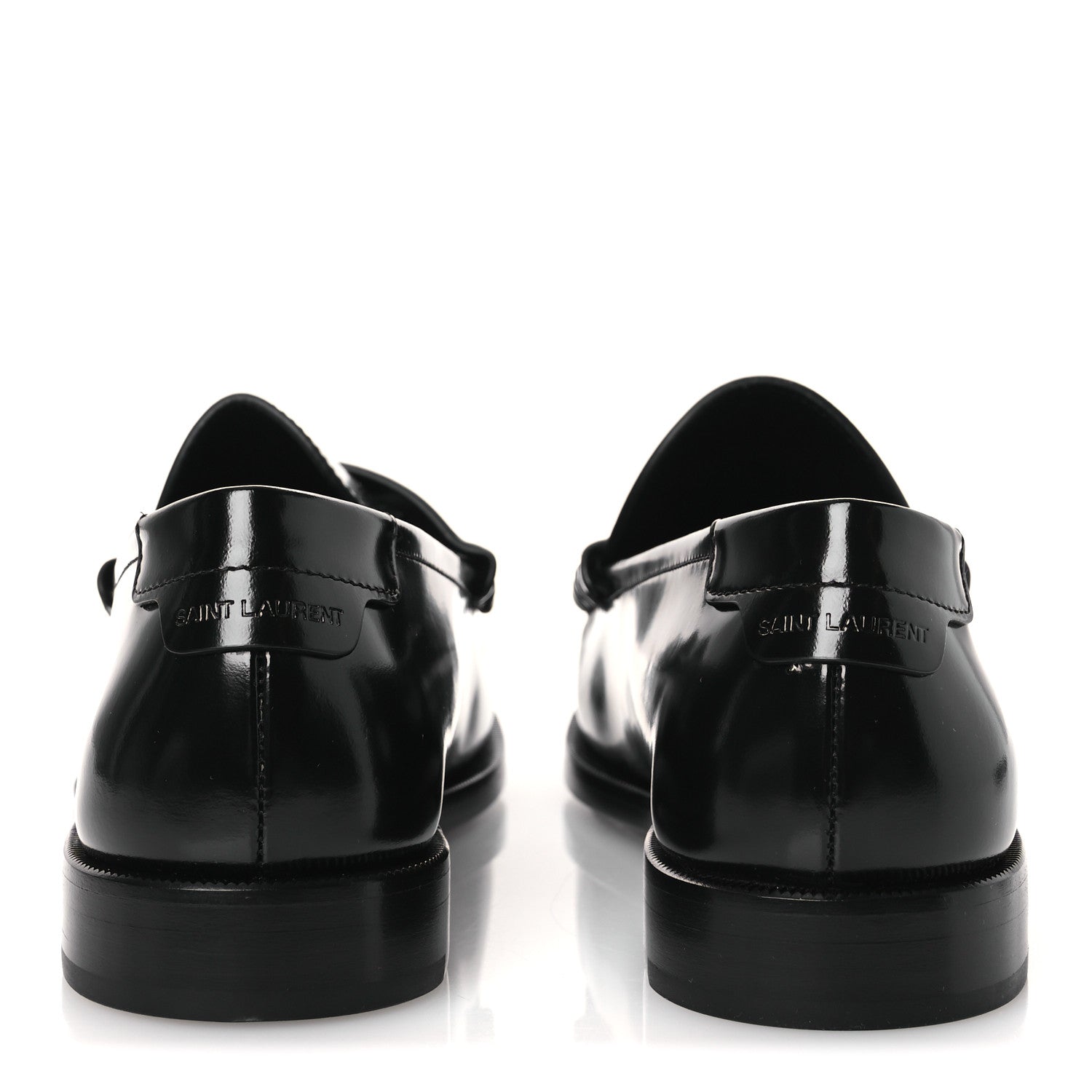 Saint Laurent Magnum Calfskin Le Loafer 15 Moccasin  39 Black 6 of 13