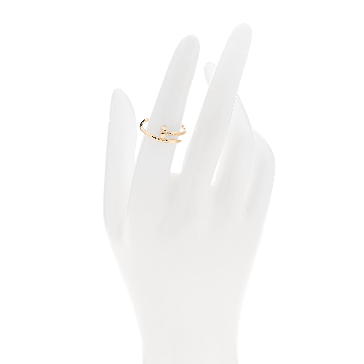 18K Yellow Gold Small Juste Un Clou Ring 53 6.25