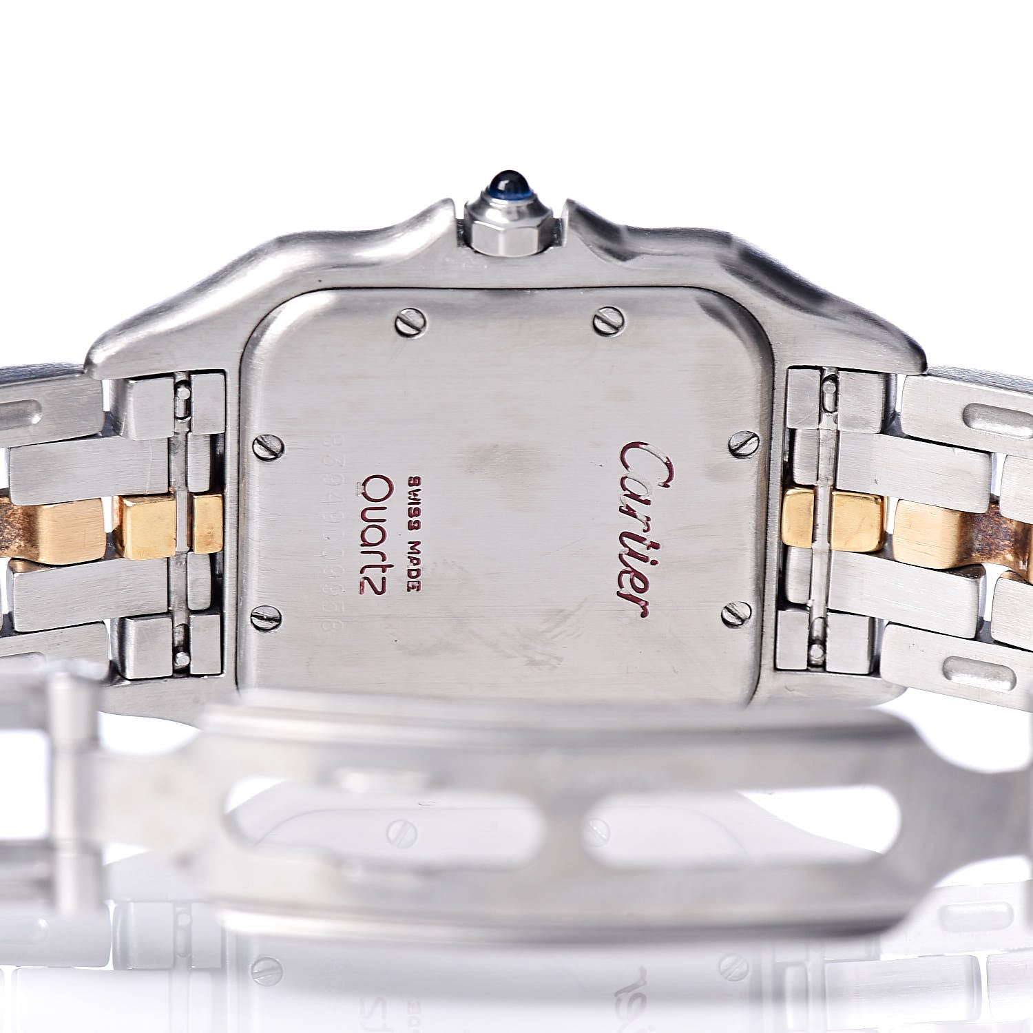Cartier Stainless Steel 18K Yellow Gold 27mm Panthere Quartz Watch 6 of 6