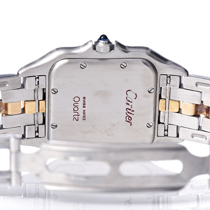 Cartier Stainless Steel 18K Yellow Gold 27mm Panthere Quartz Watch 6 of 6