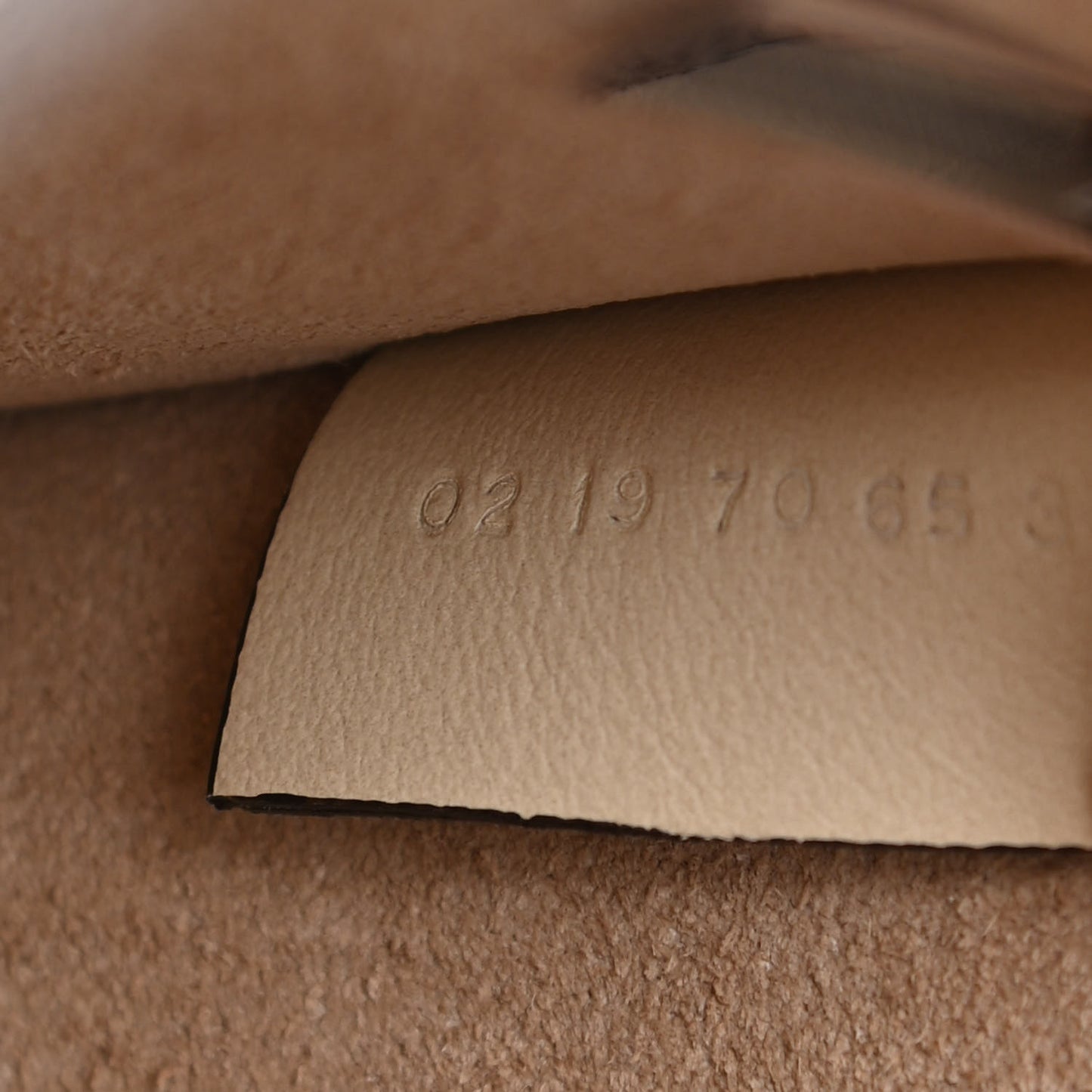 Calfskin Suede Small Nile Bracelet Bag Off White