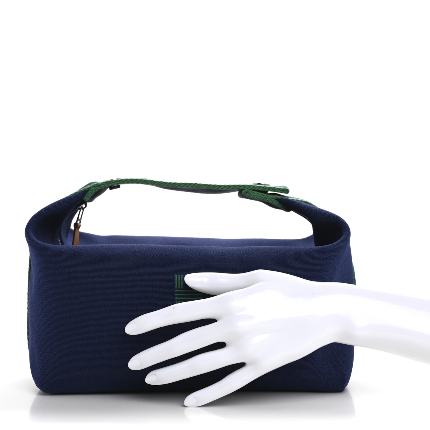 Canvas Large Bride-A-Brac Pouch Marine