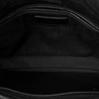 Saint Laurent Crinkled Calfskin Matelasse Monogram Medium Niki Chain Satchel Tulip 5 of 8