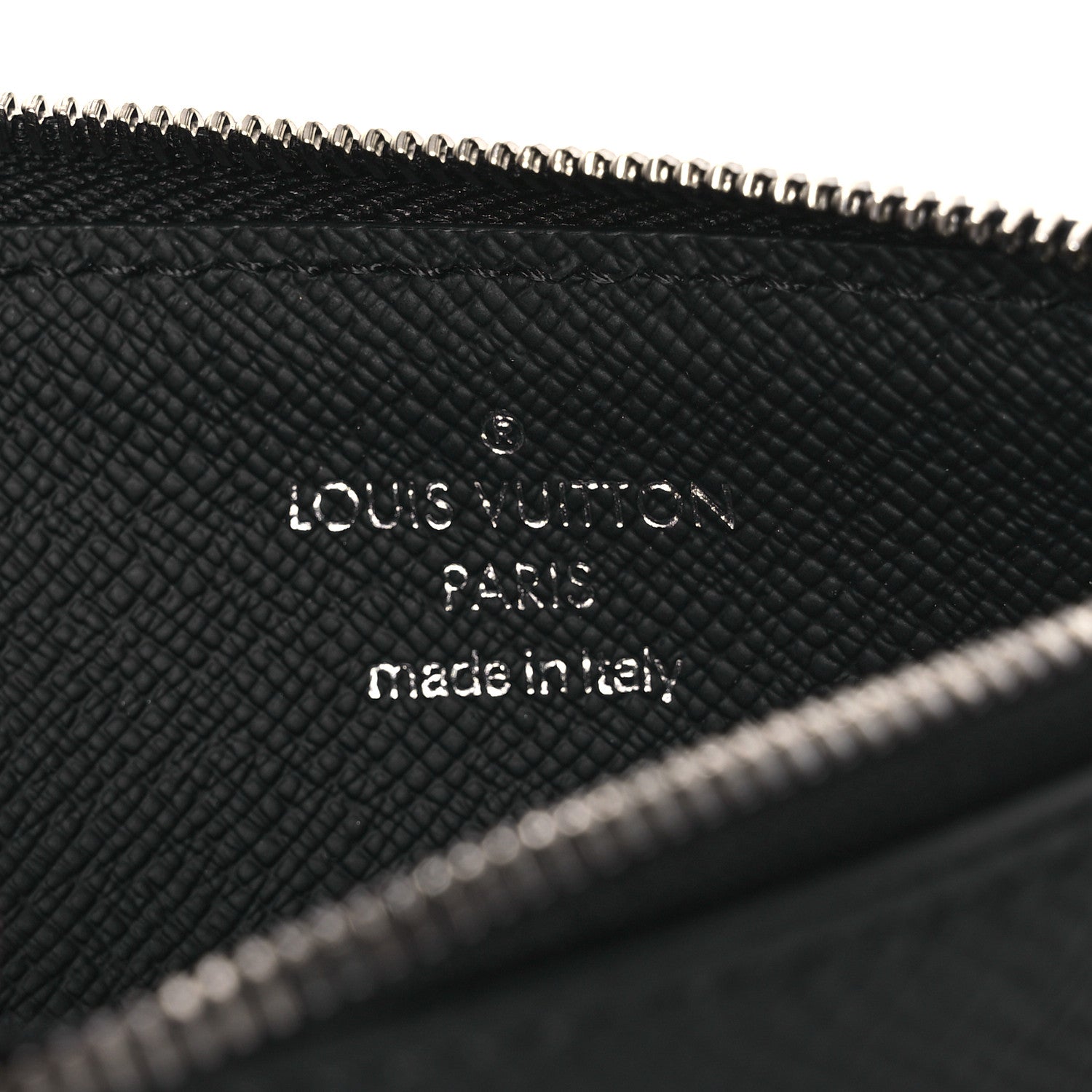 Louis Vuitton Taiga Coin Card Holder Black 7 of 9