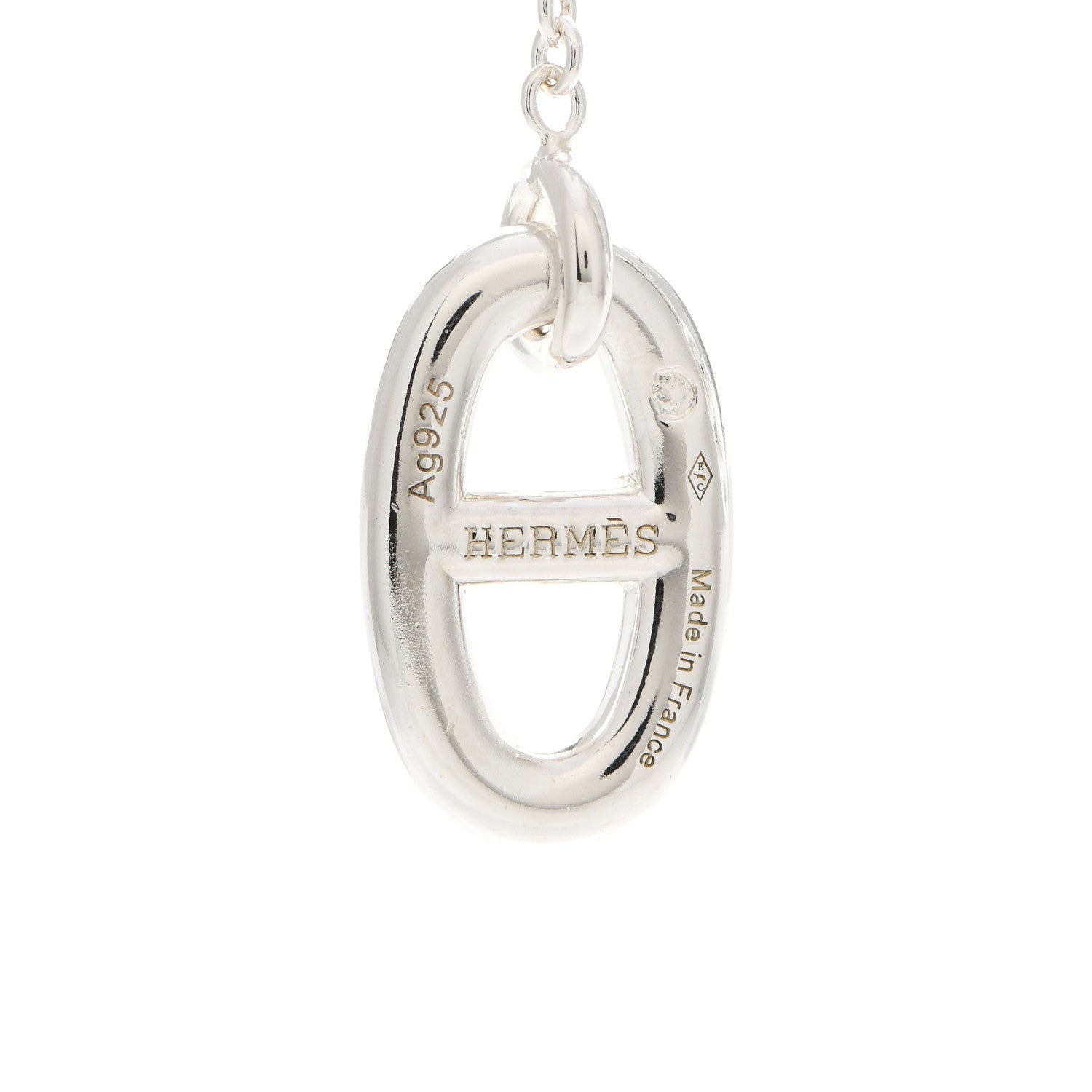 Hermes Sterling Silver Farandole Drop Earrings 3 of 5