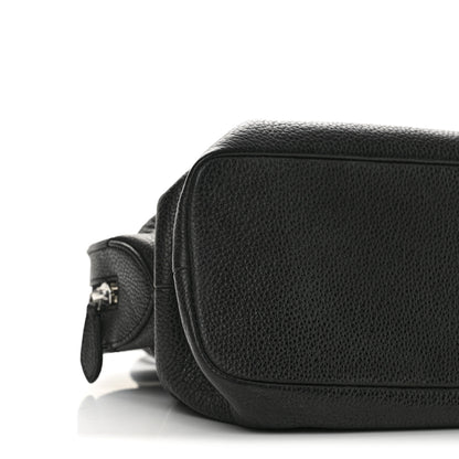 The Row Grained Calfskin Agnes 12 Black 8 of 11