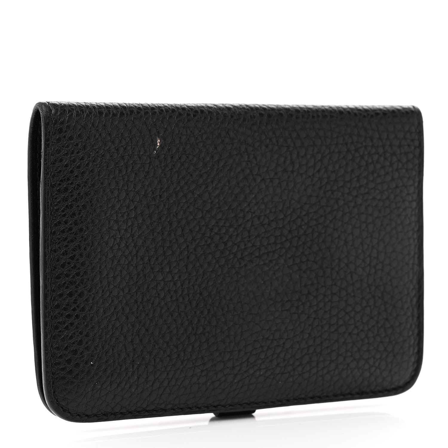 Hermes Togo Dogon Compact Wallet Black 3 of 13