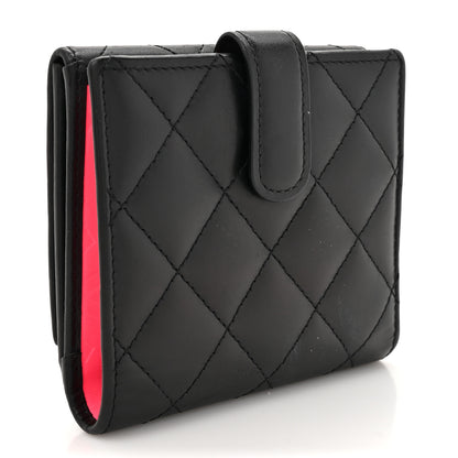 Chanel Calfskin Quilted Cambon Flap Wallet Black 3 of 11