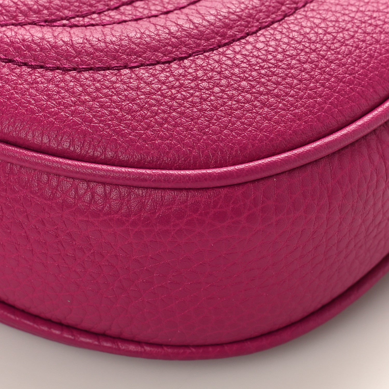 Gucci Cellarius Calfskin Mini Soho Chain Bag Bright Bouganville 9 of 9