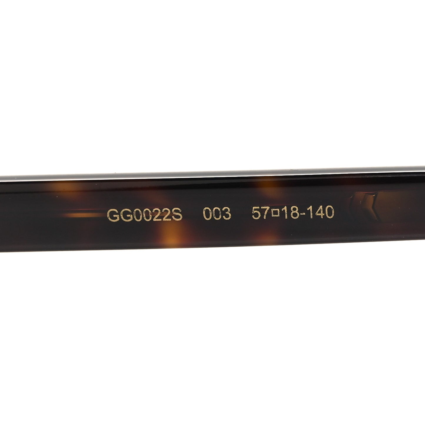 GG Sunglasses GG0022/S Tortoise