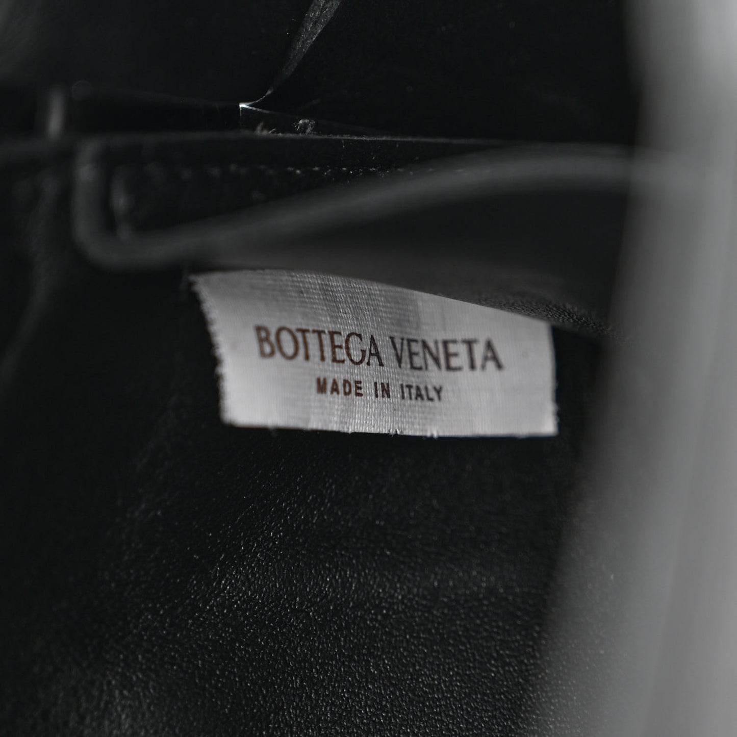 Nappa Maxi Intreccio The Belt Cassette Bag Black
