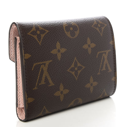 Louis Vuitton Monogram Victorine Wallet Rose Ballerine 3 of 7