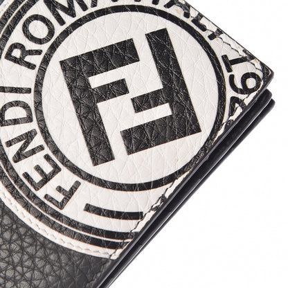 Fendi Cuoio Romano Stamp Patch Continental Wallet Asfalto 8 of 8