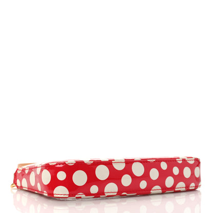 Louis Vuitton Vernis Kusama Infinity Dots Pochette Accessories Red 4 of 8