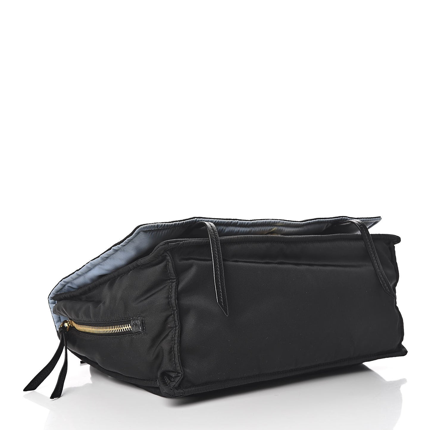 Tessuto Nylon Etiquette Flap Black Soleil