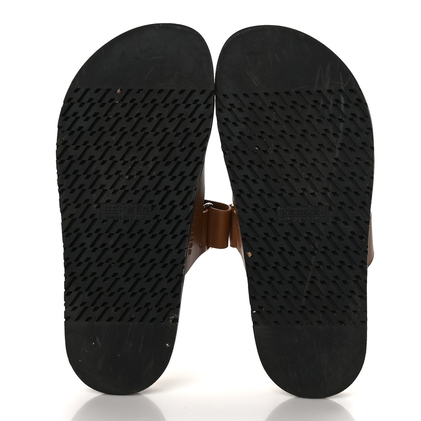 Calfskin Womens Chypre Sandals 40.5 Gold