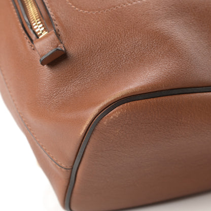 Chloe Suede Calfskin Small Faye Backpack Tobacco 12 of 16