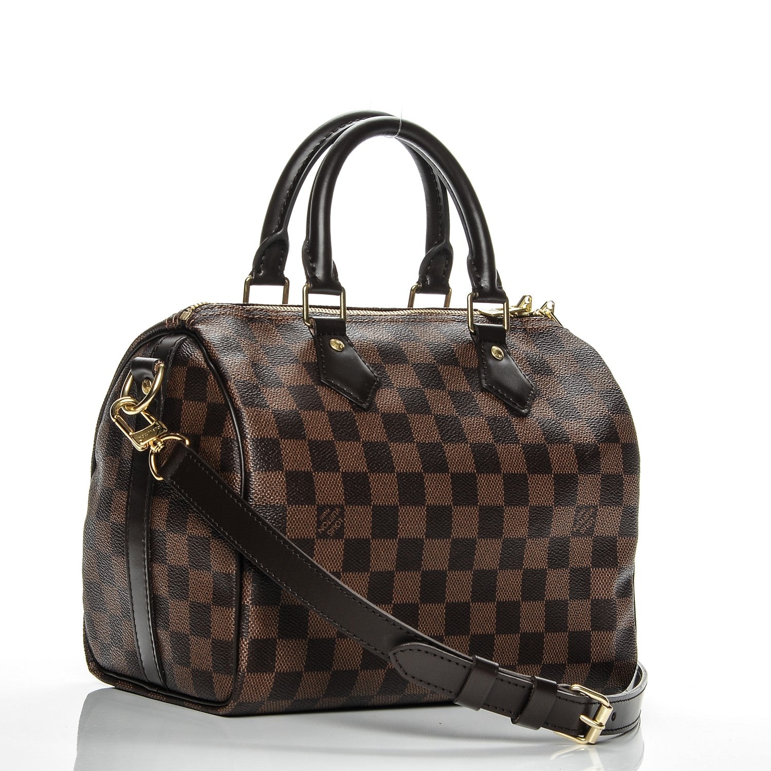 Louis Vuitton Damier Ebene Speedy Bandouliere 25 3 of 7