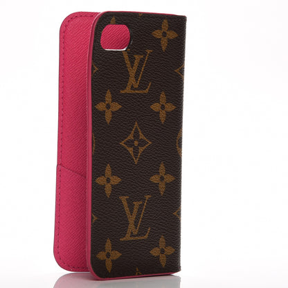 Louis Vuitton Monogram iPhone 7 Folio Case Pink 3 of 5
