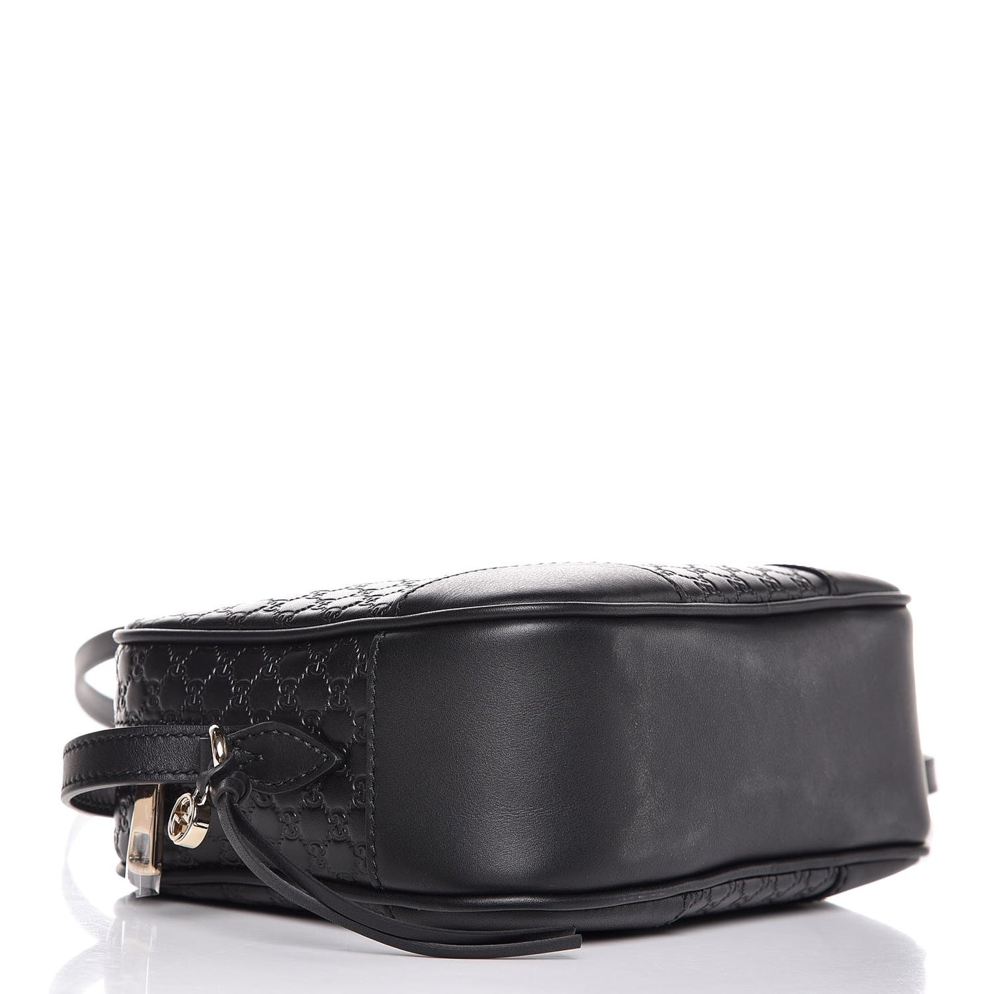 Microguccissima Mini Bree Messenger Bag Black