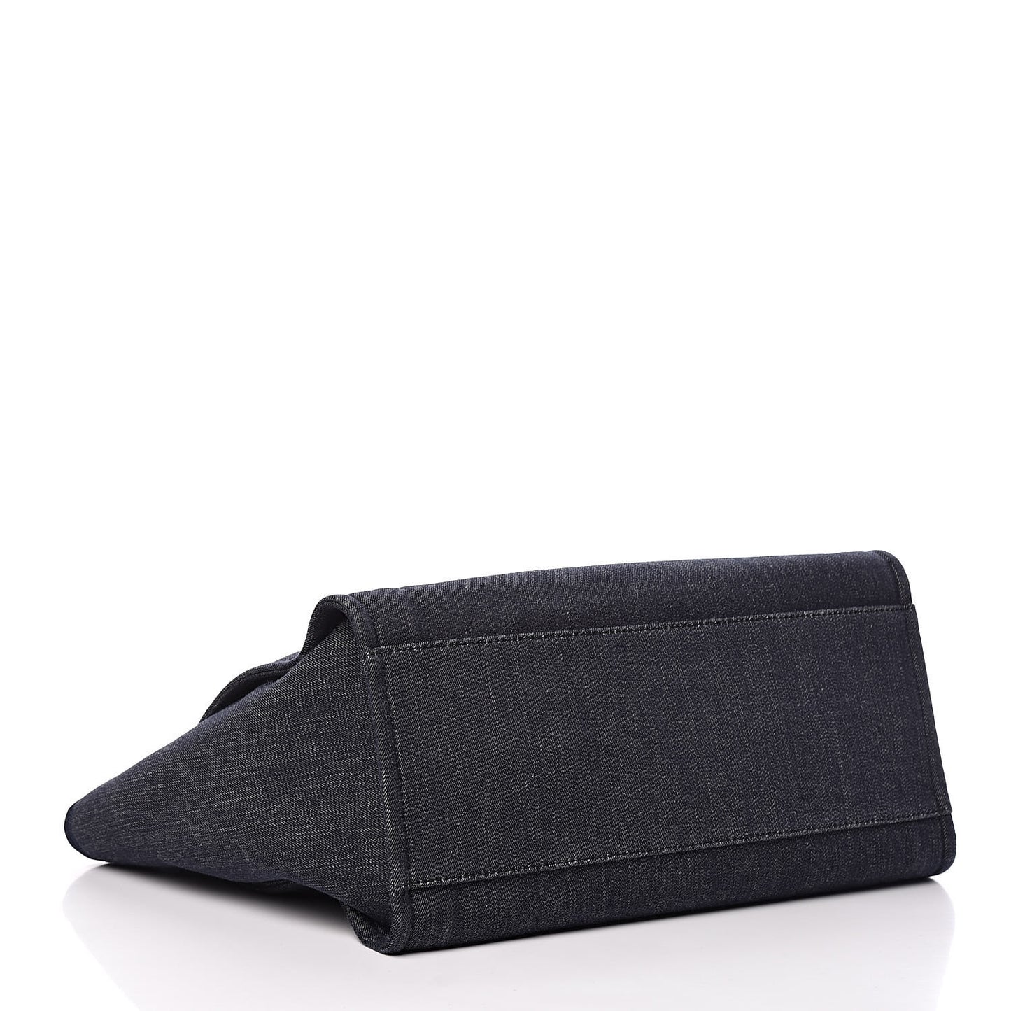 Denim Large Deauville Tote Dark Blue