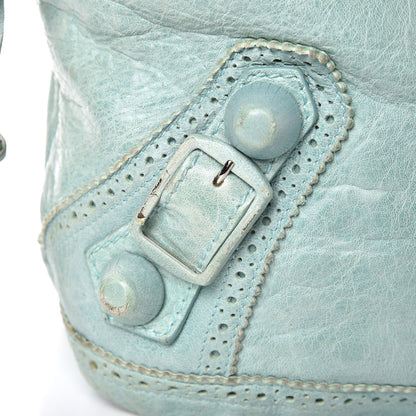 Balenciaga Agneau Giant Brogues Hardware Day Hobo Maldives 11 of 15