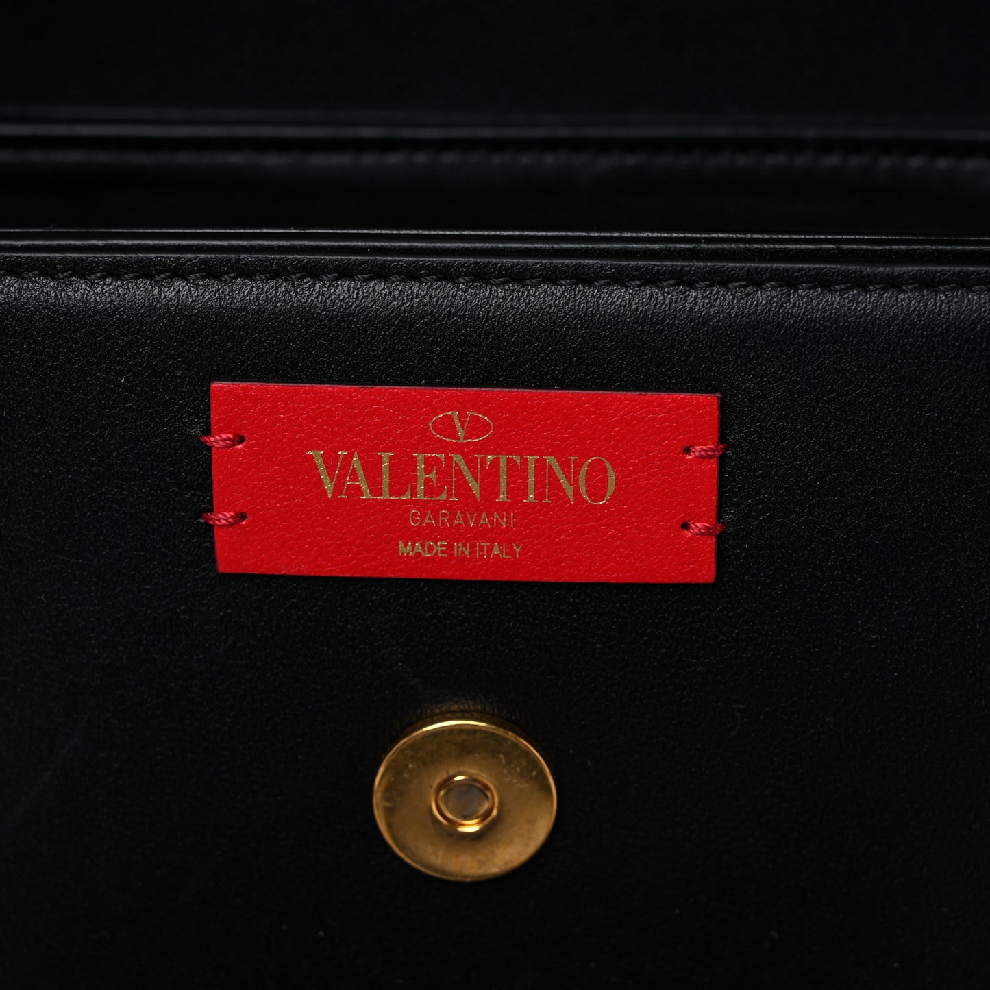 Smooth Calfskin Supervee Shoulder Bag Black