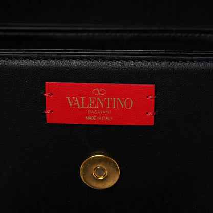 Valentino Garavani Smooth Calfskin Supervee Shoulder Bag Black 6 of 17