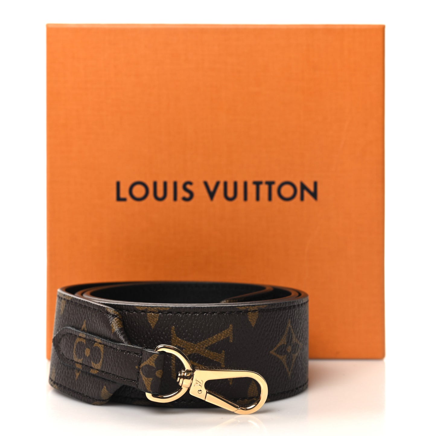 Monogram Bandouliere Shoulder Strap Black