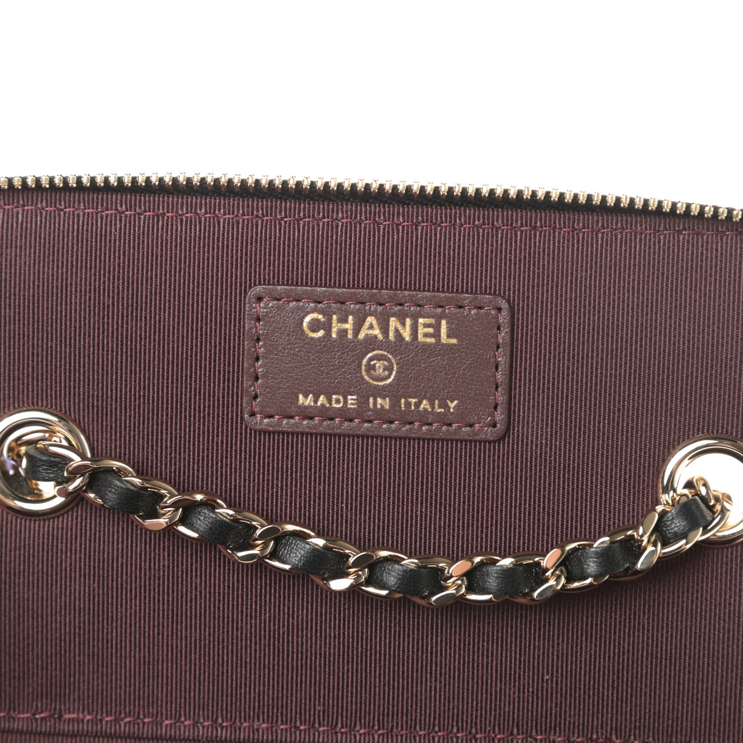 Chanel Lambskin Quilted Small Vanity Case With Chain Black 6 of 11