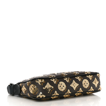Louis Vuitton Monogram Sequins Eclipse Pochette Gold 4 of 9