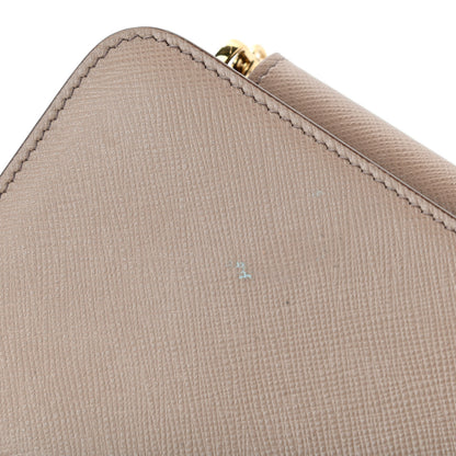 Prada Saffiano Metal Oro Phone Case Cammeo 5 of 5