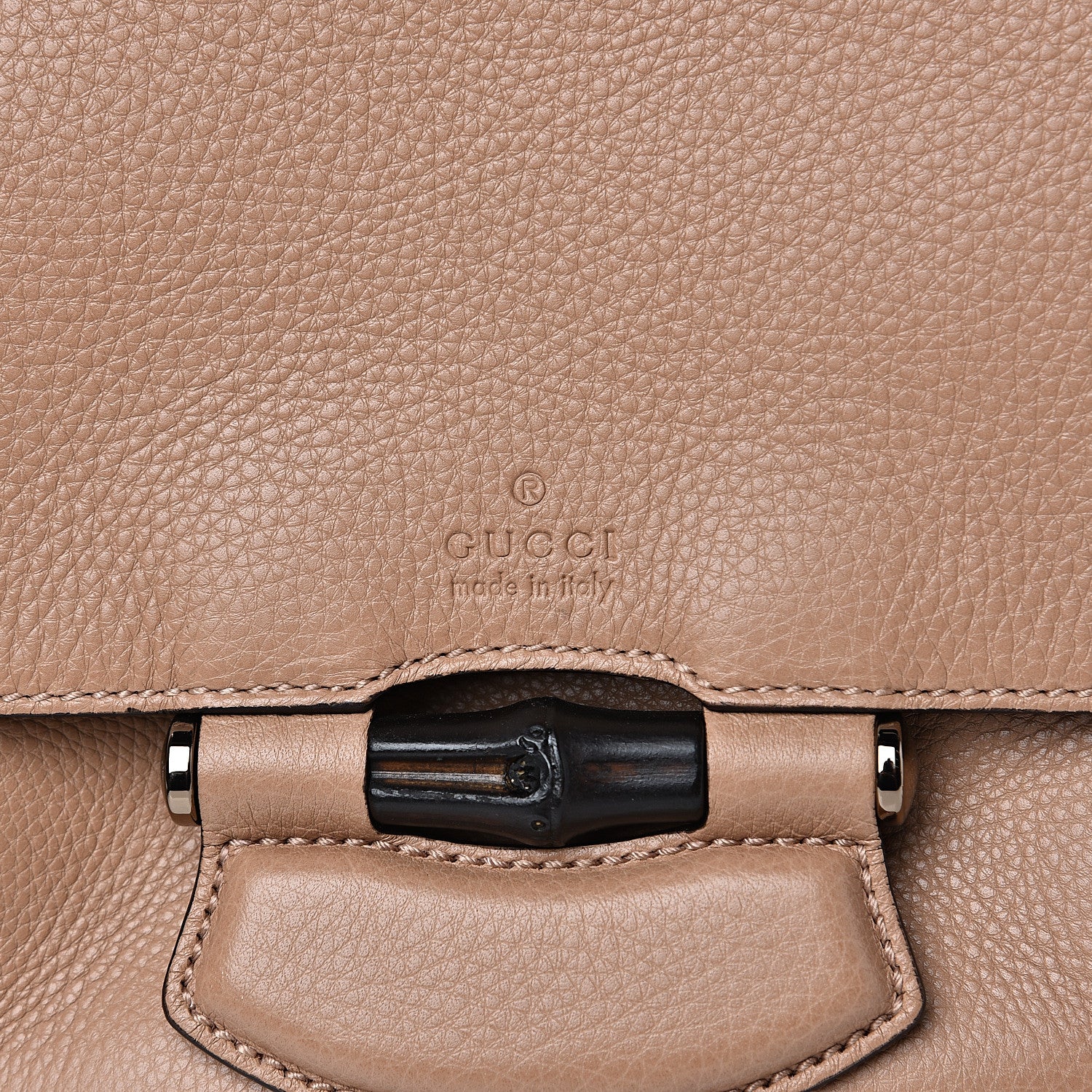 Gucci Calfskin Medium Nouveau Fringe Shoulder Bag Tan 8 of 10