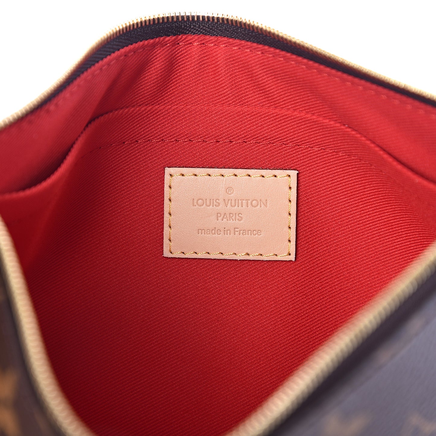 Monogram Neverfull MM GM Pochette Cherry