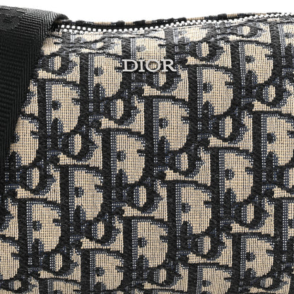 Christian Dior Oblique Mini Roller Messenger Bag Blue 7 of 9