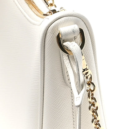Prada Saffiano Re-Edition 2005 Shoulder Bag White 14 of 14