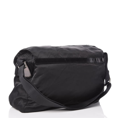 Prada Nylon Vela Messenger Bag Black 3 of 16