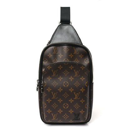 Louis Vuitton Monogram Macassar Avenue Sling Bag NM 1 of 9