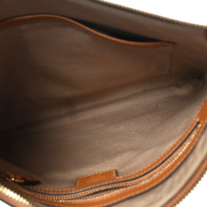 MCM Visetos Medium Crossbody Pouch Cognac 5 of 8