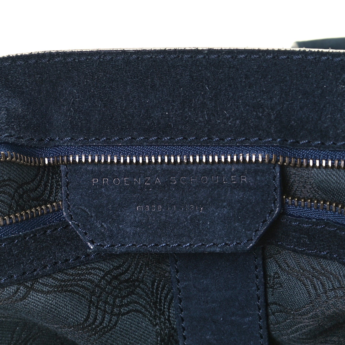 Suede Medium PS1 Satchel Navy