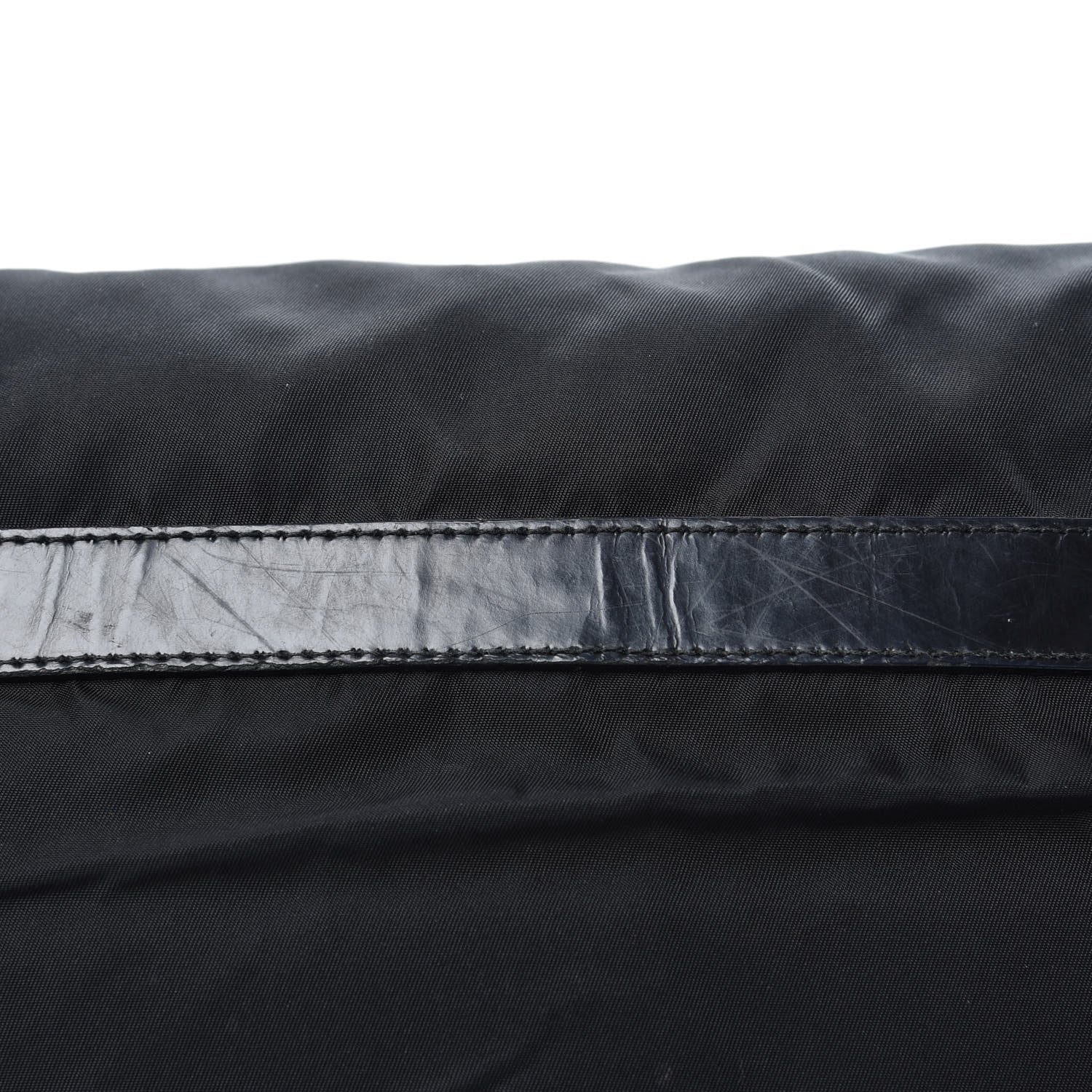 Prada Tessuto Nylon Messenger Bag Black 11 of 12