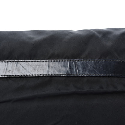 Prada Tessuto Nylon Messenger Bag Black 11 of 12