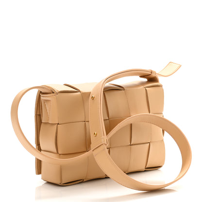 Bottega Veneta Nappa Maxi Intreccio Cassette Bag Almond 3 of 9