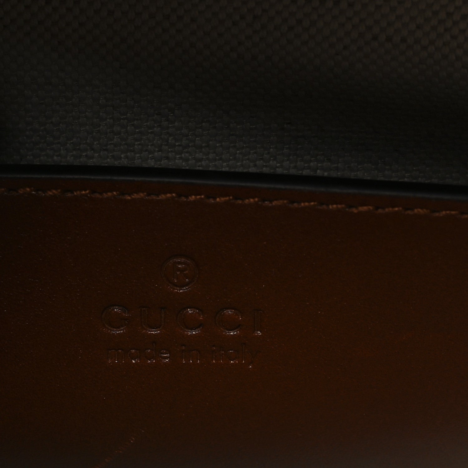 Gucci Charisma Calfskin Gucci Embossed Small Diana Tote Bag Peanut Brown 5 of 8
