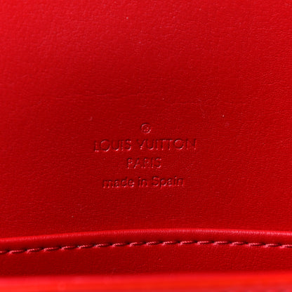 Louis Vuitton Vernis Thompson Street Rouge 6 of 10