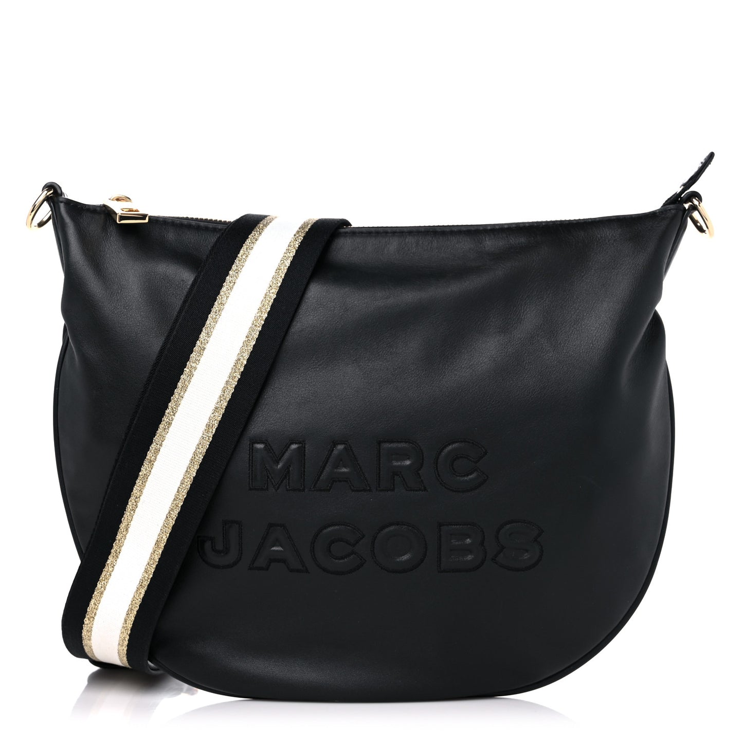 Calfskin The Flash Hobo Crossbody Black